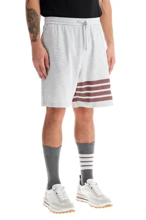 4-bar cotton bermuda shorts