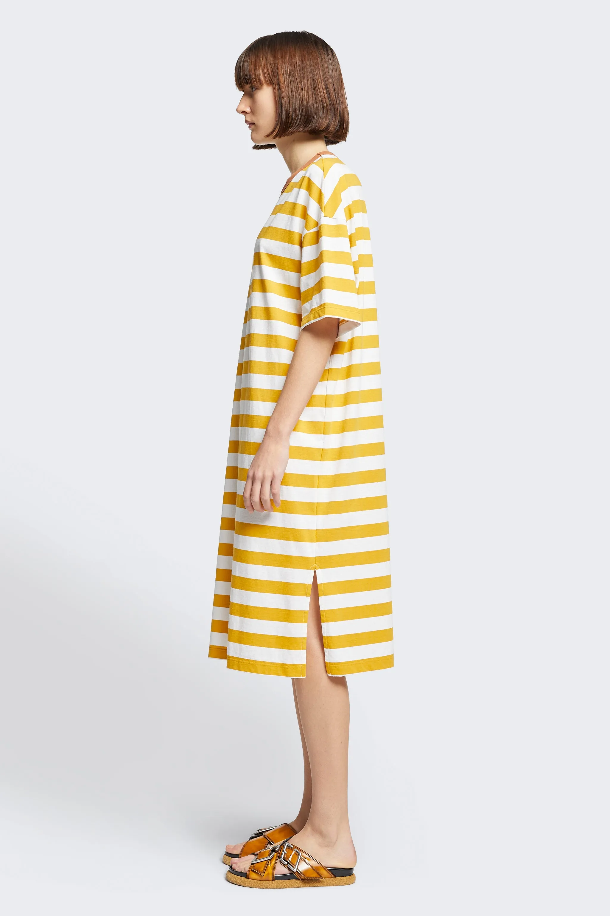Abyssal Dress Gold Stripe