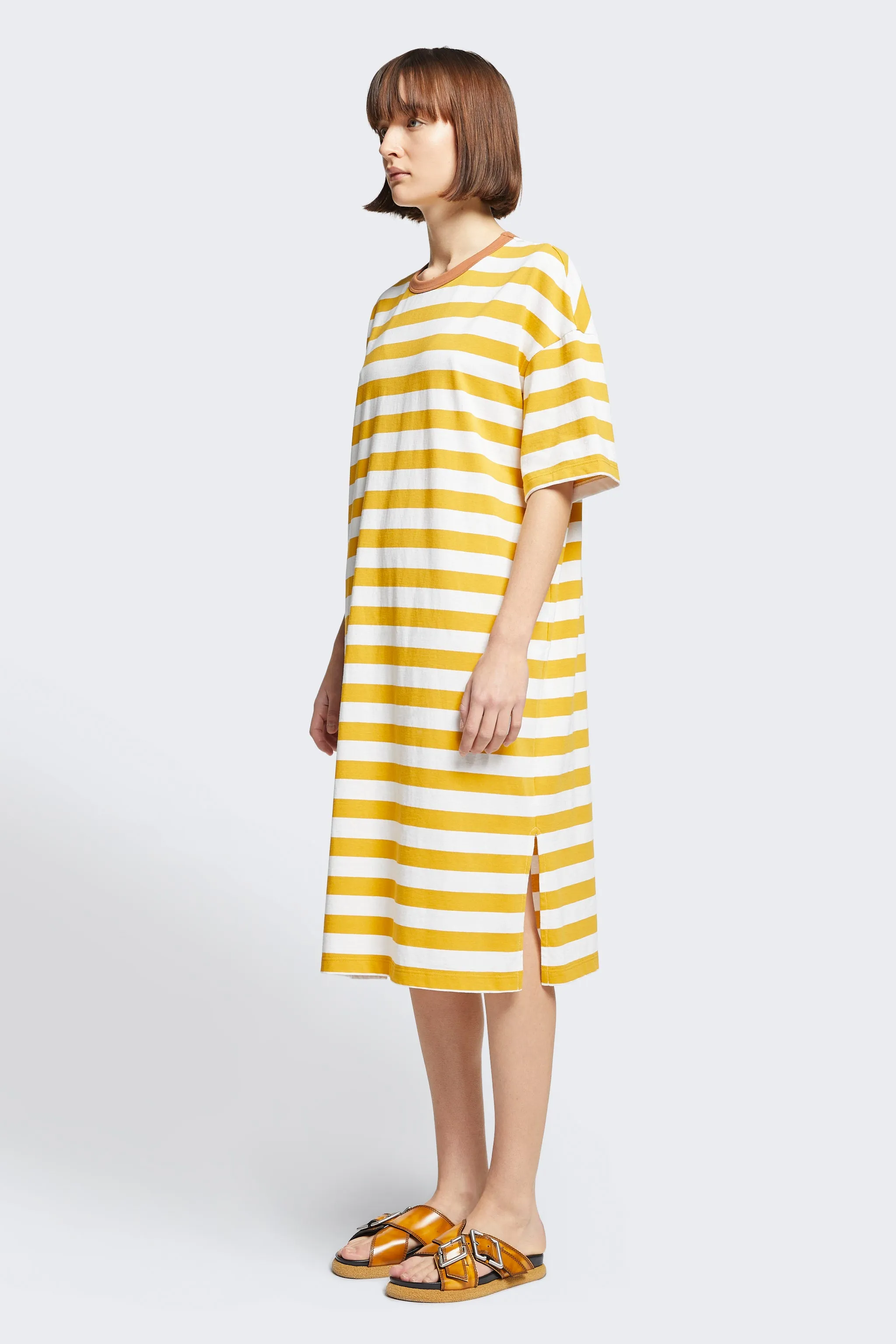 Abyssal Dress Gold Stripe
