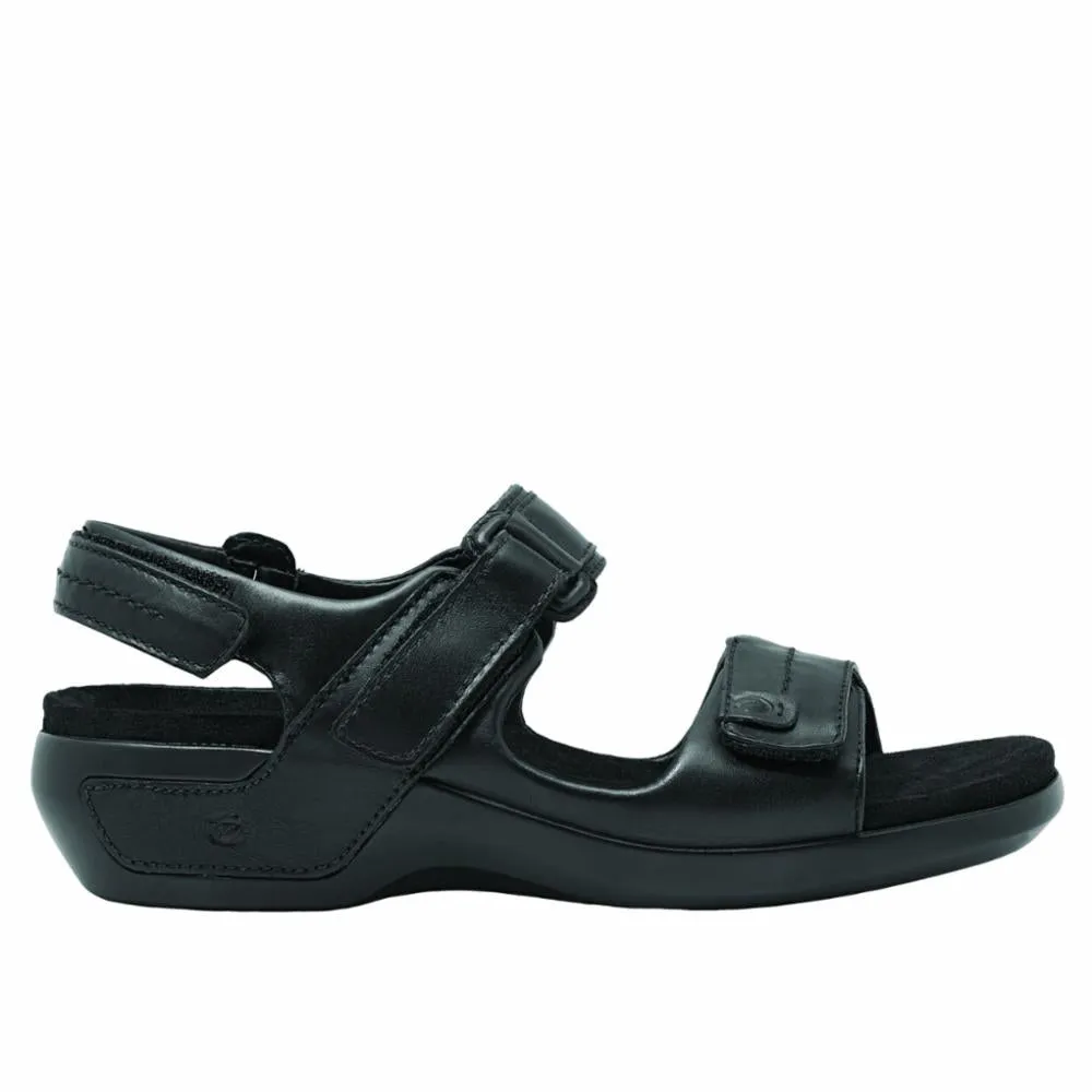 Aravon POWER COMFORT SANDALS KATY BLACK