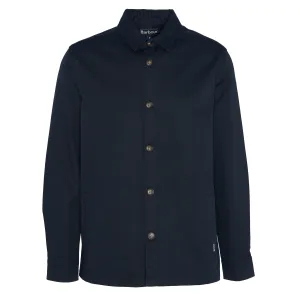 Barbour Mens Ruxton Overshirt Dark Navy