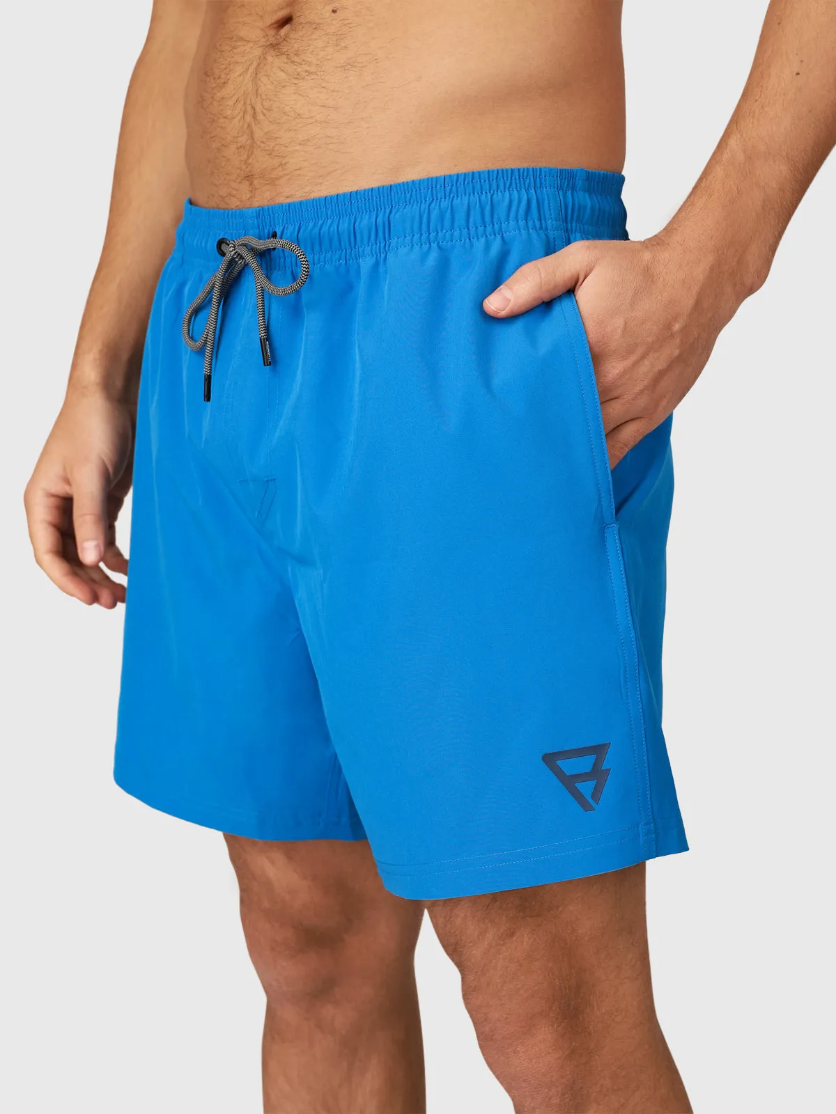 Calaro-R Men Swim Shorts | Neon Blue