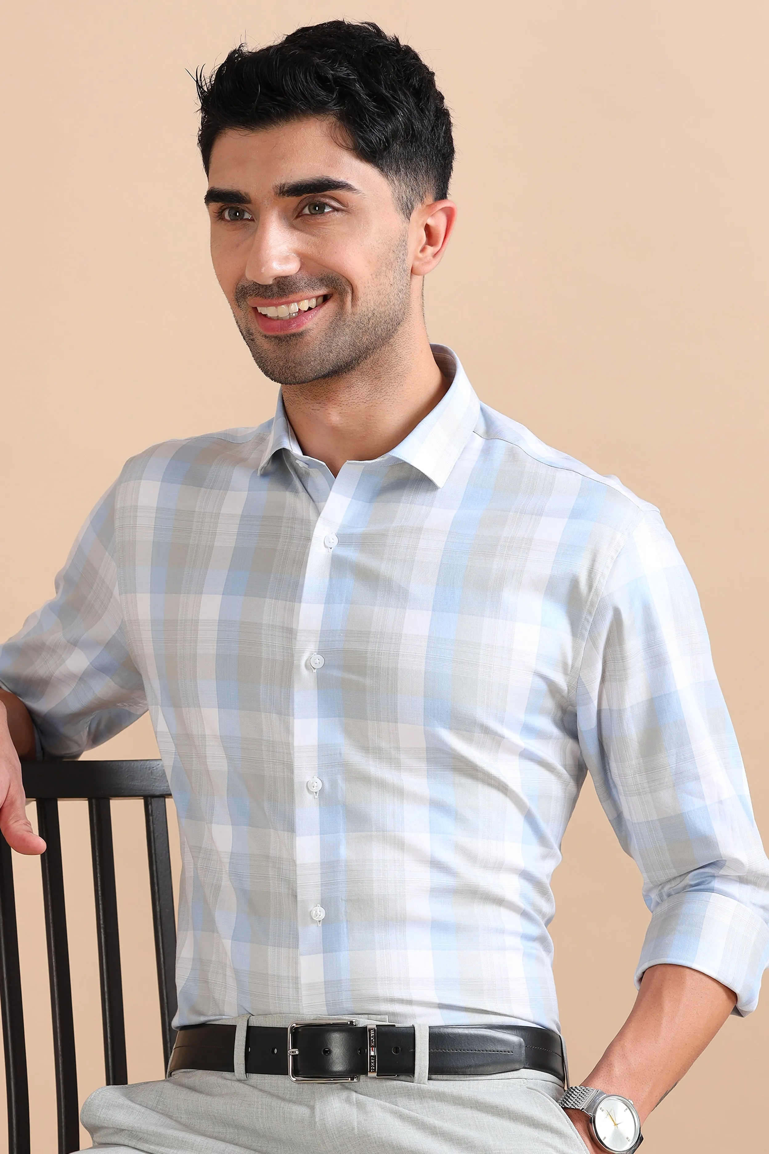 Checkered shirt