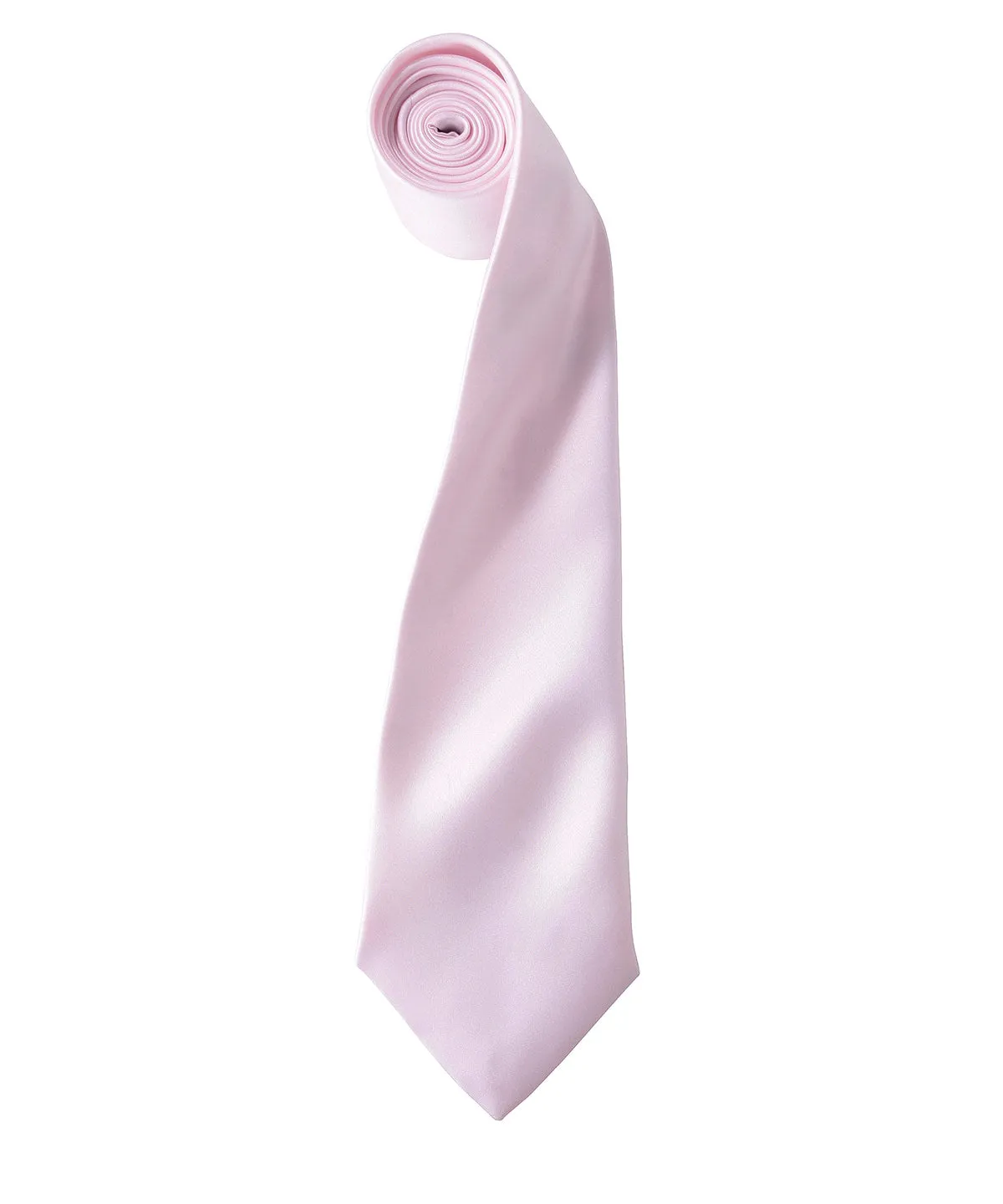 Colours satin tie | Pink
