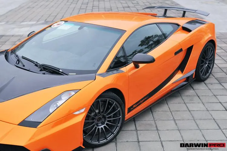 Darwinpro 2004-2014 Lamborghini Gallardo LP570 Style Side Skirts