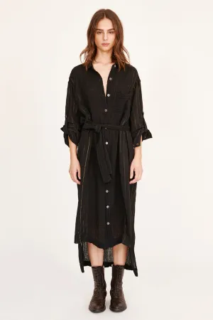 Gauze Black Los Feliz Dress
