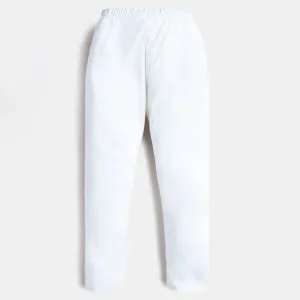 Girls Lycra Basic Tights - White