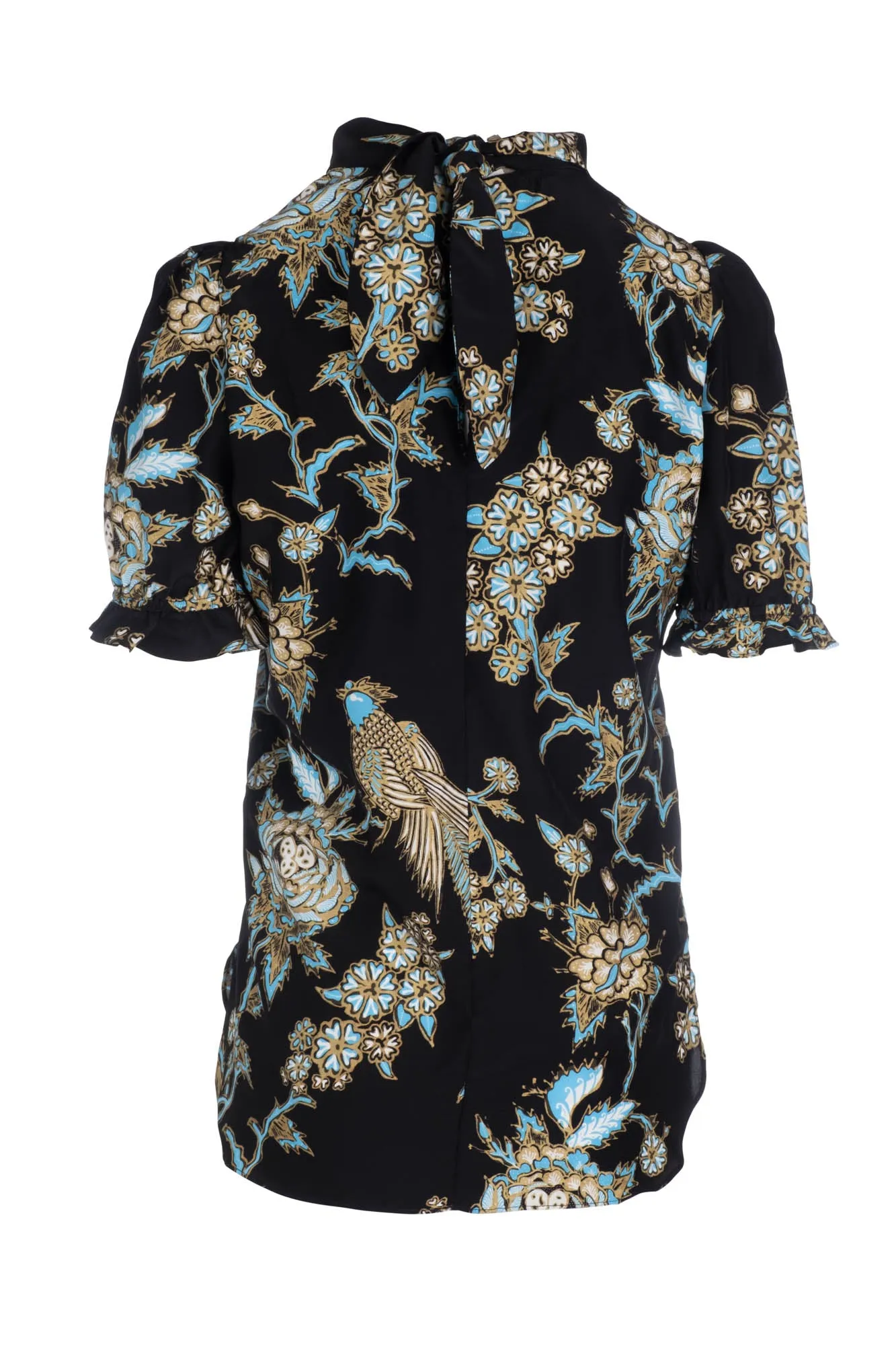 Handkerchief Blouse - Golden Phoenix