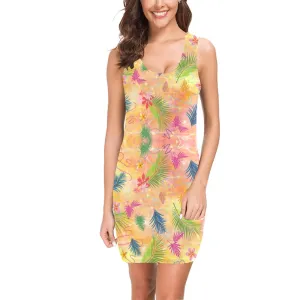 Hawaiian Gold Sleeveless Tank Vest Dress up to 3 XL (FWS)