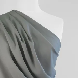 Helsinki - Stonewash Green Lyocell  Fabric Woven Twill Fabric - 1.5m Remnant