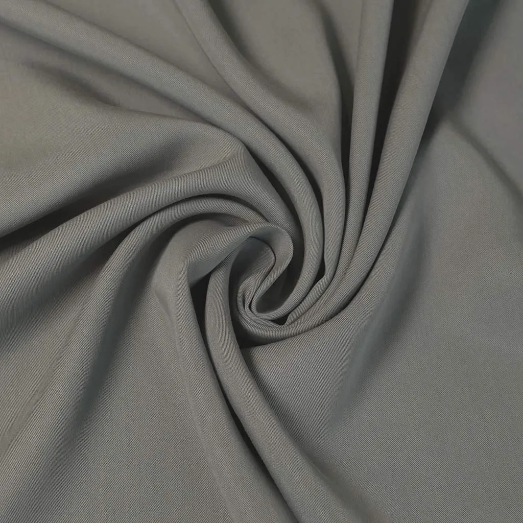 Helsinki - Stonewash Green Lyocell  Fabric Woven Twill Fabric - 1.5m Remnant