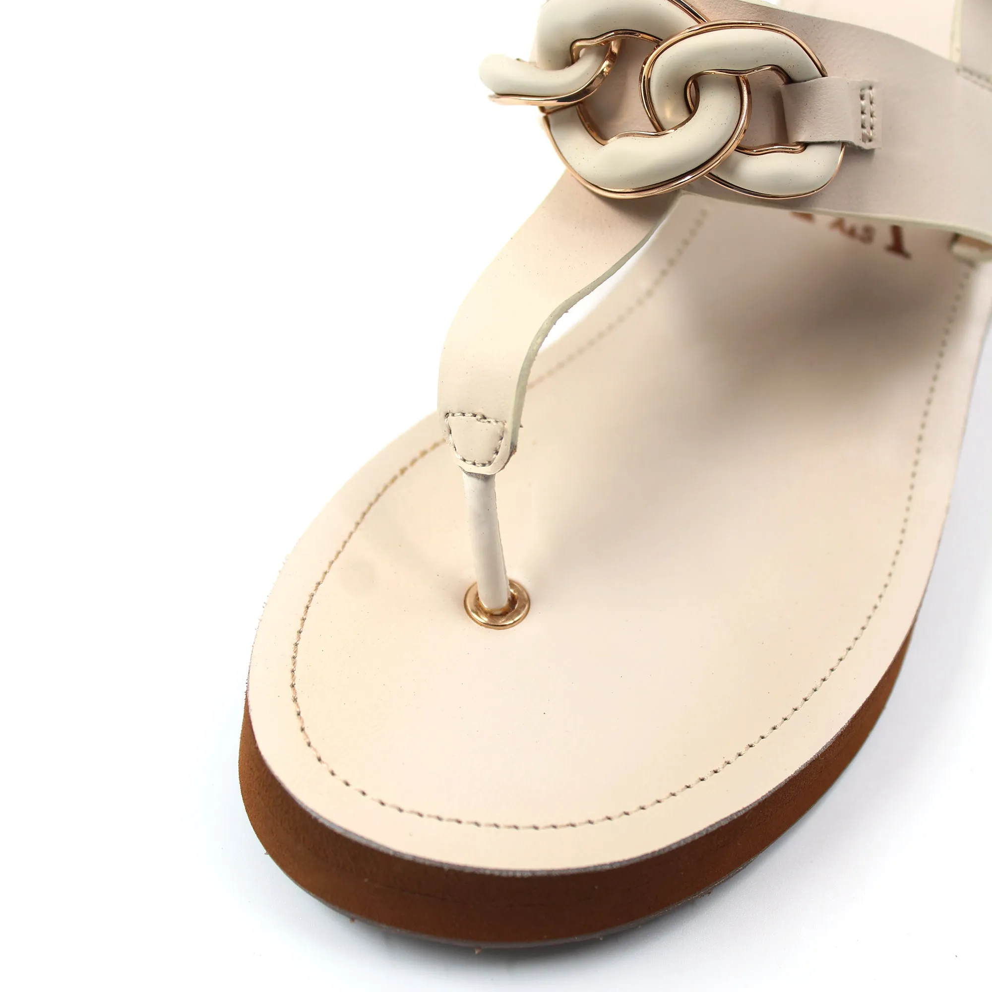 Interlinked Chain Sandals