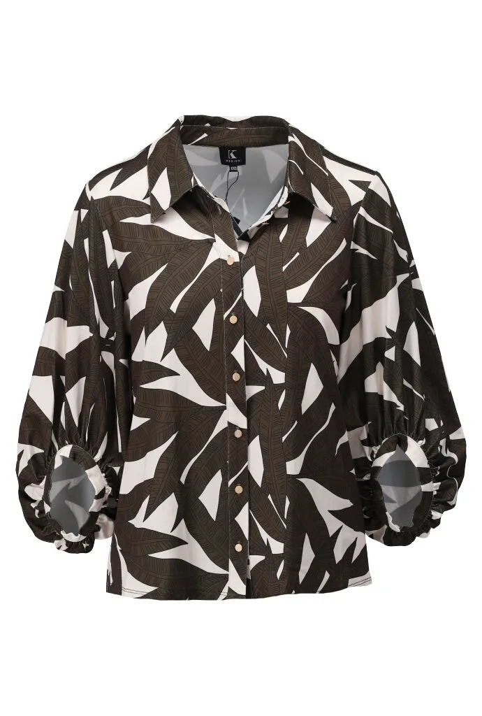 K-design - Blouse met print (A126P910)