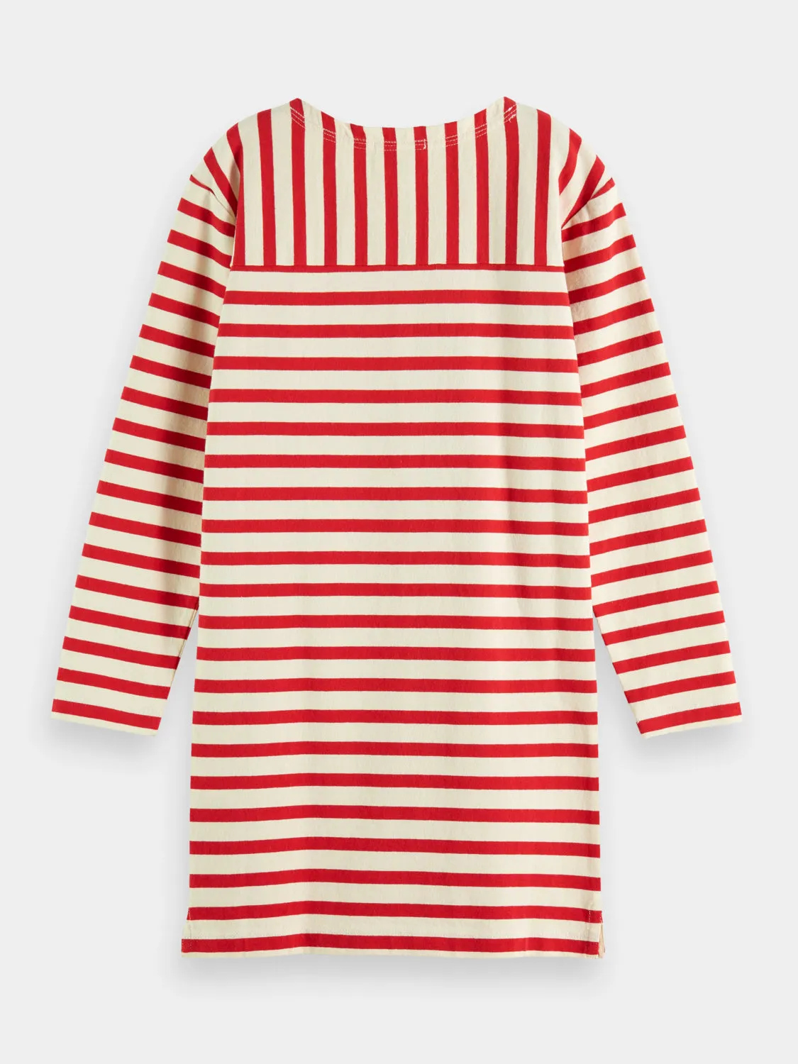 Kids - Breton striped sweat dress