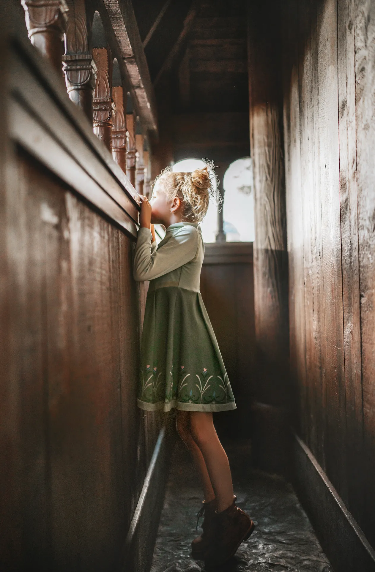 Little Ice Princess First Day in Forever Twirl Dress-Short Sleeve