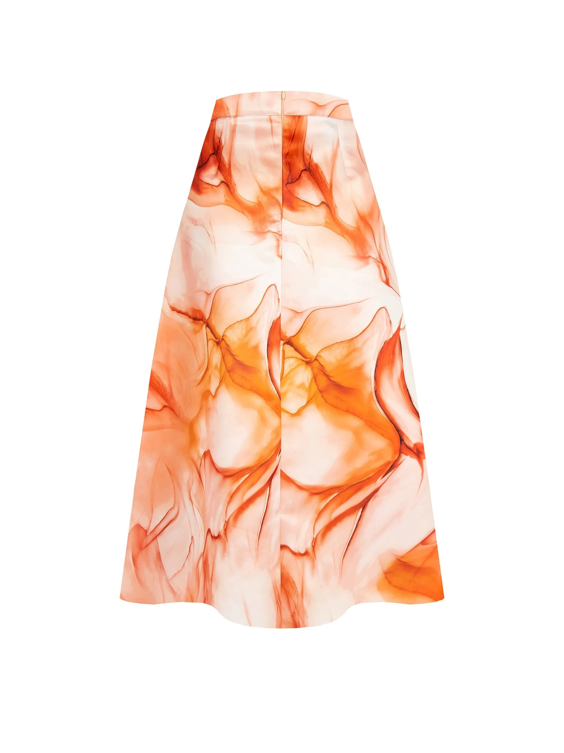 Marble Print Skirt