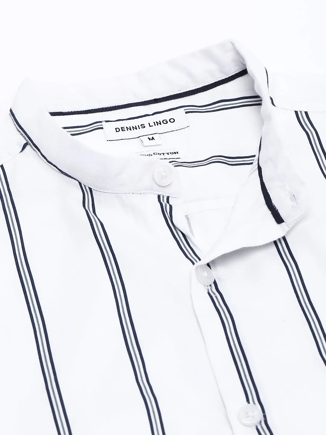 Men's White Stripe Shirts