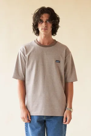MILLET JACQUARD TEE - OAT