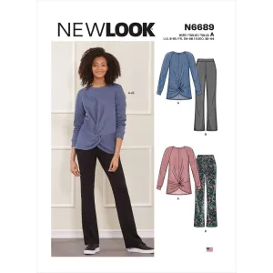 New Look Sewing Pattern N6689 Misses' Sportswear