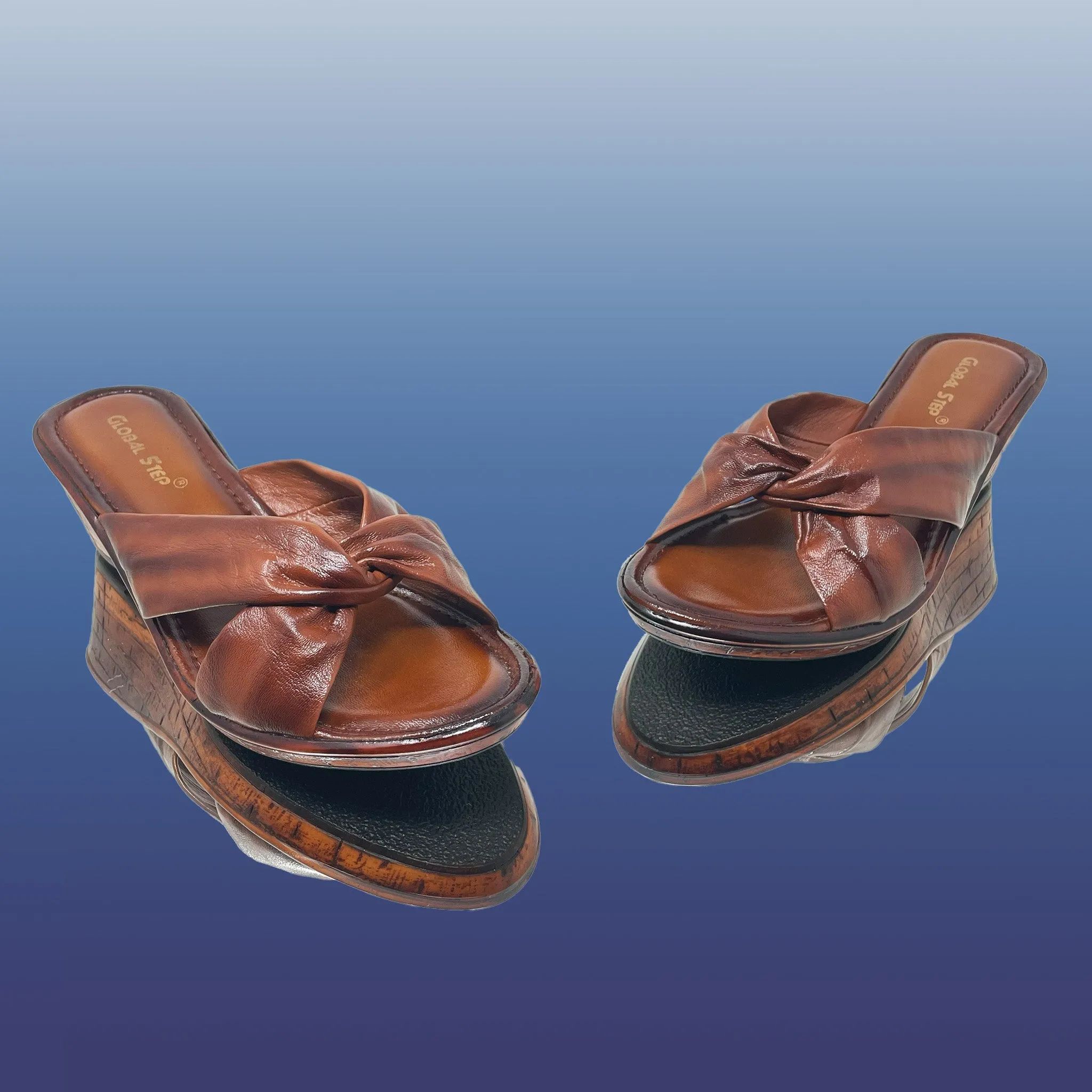 Posh Tan wedges