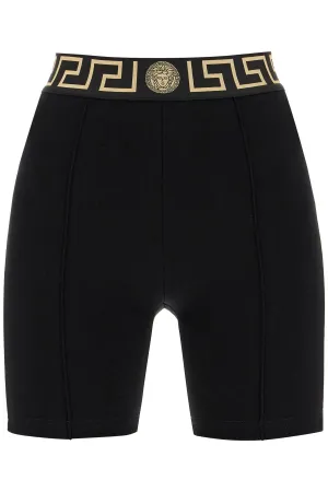 "SPORTY SHORTS WITH GREEK BAND