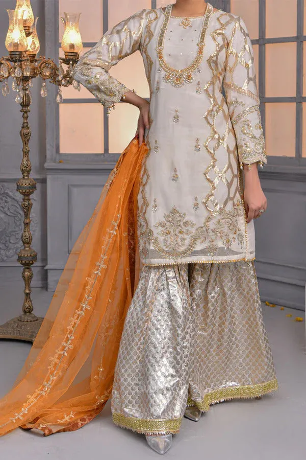 Rafia Stitched 3 Piece Luxury Formal Collection'2022-RK-1150