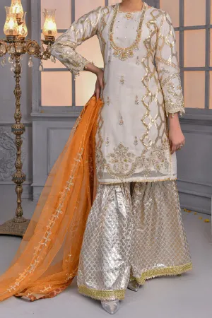 Rafia Stitched 3 Piece Luxury Formal Collection'2022-RK-1150