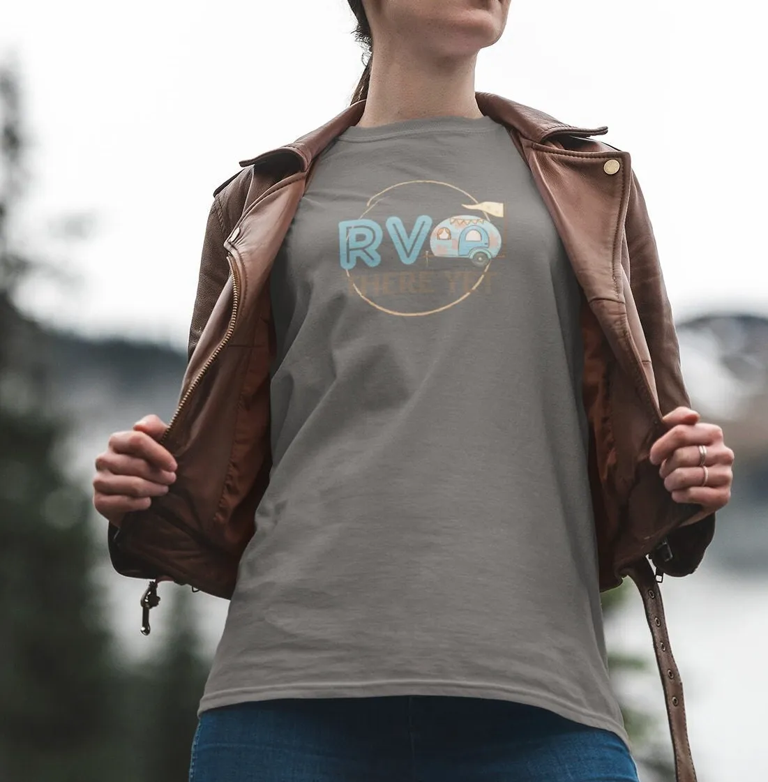 RV There Yet, RV Shirt, Funny, Traveling, Camping, There Yet, Gildan 5000, Travel, Retro,