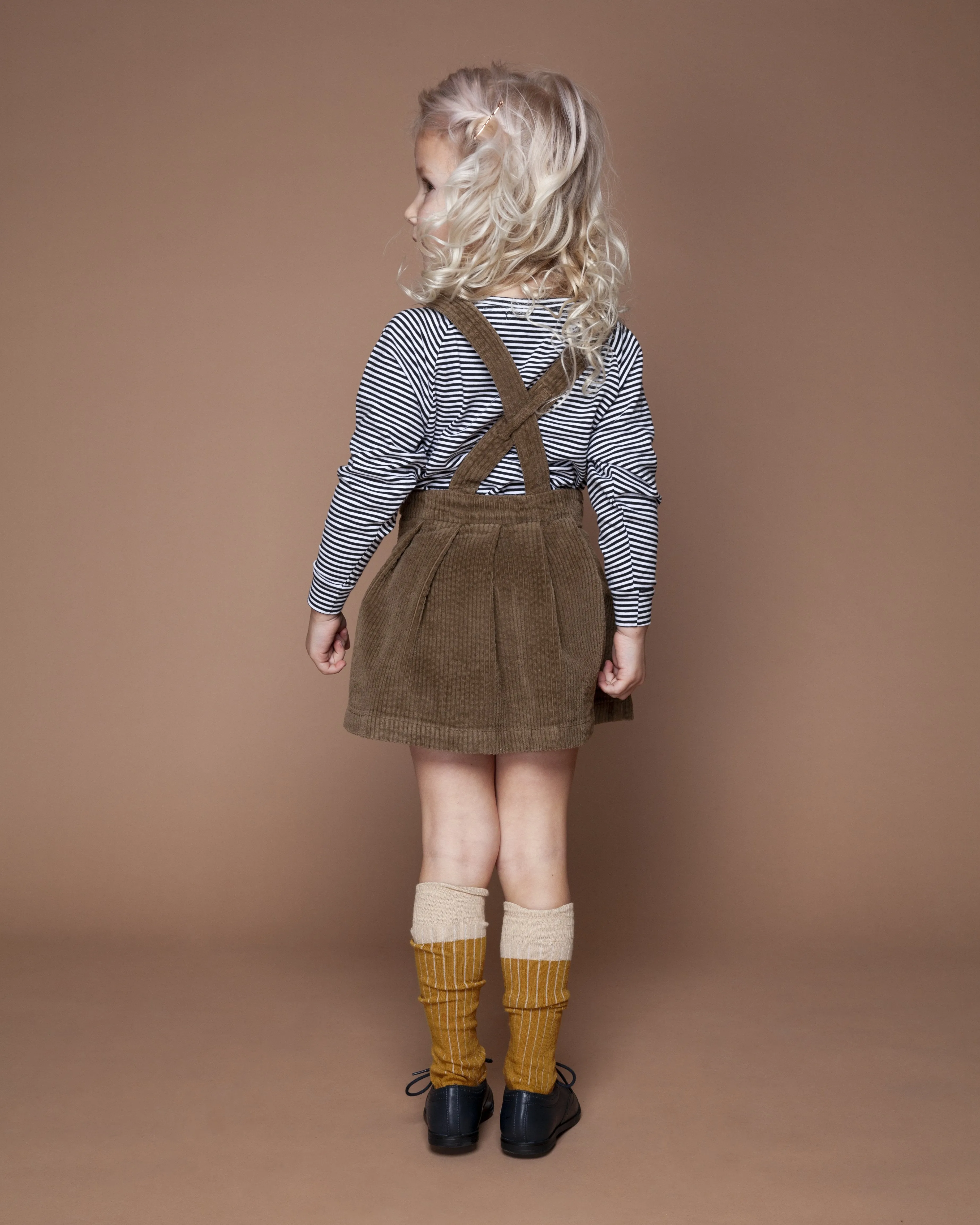 Salopette Skirt Curduroy Kangaroo