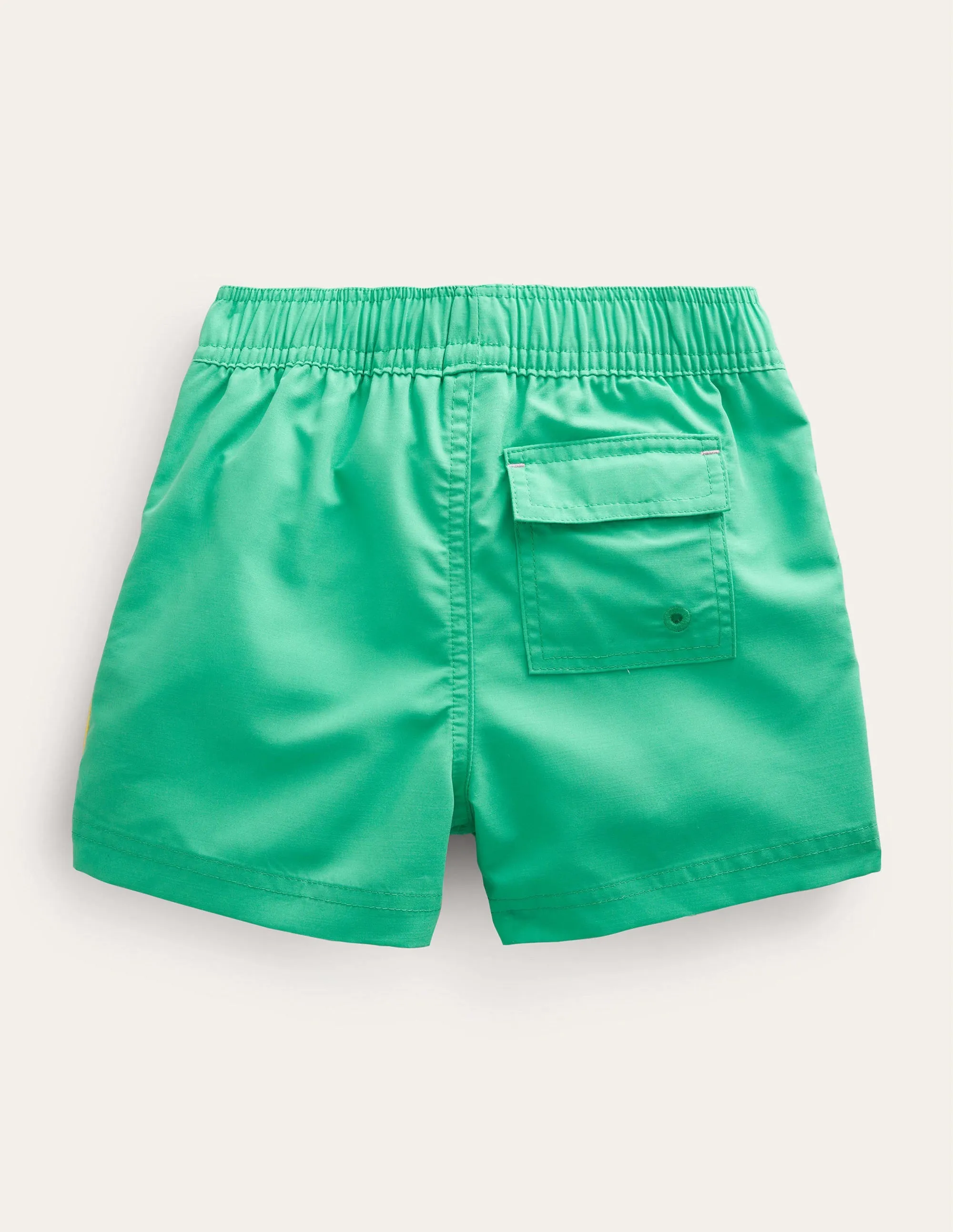 Sporty Stripe Short-Asparagus