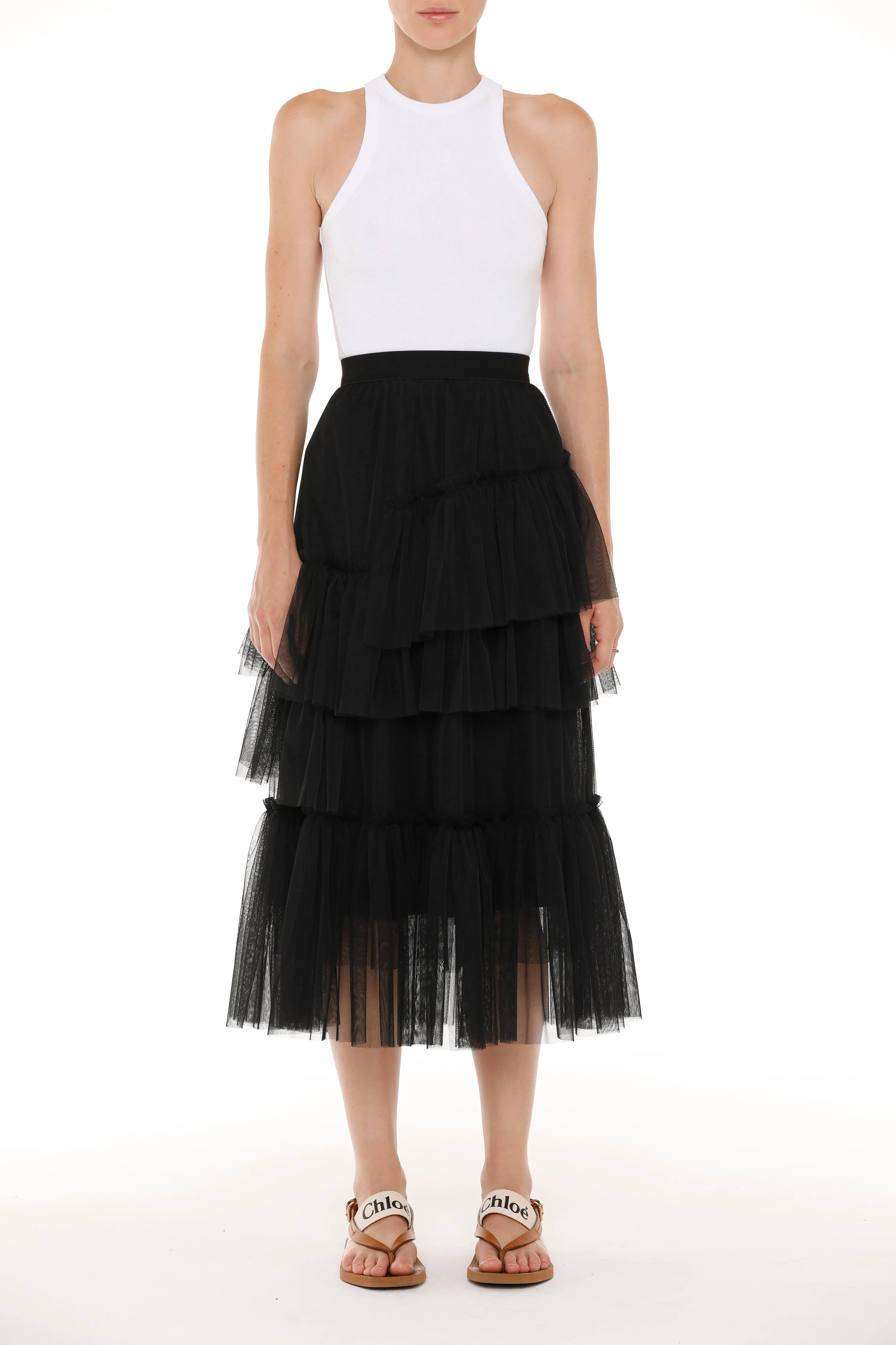 Tulle Skirt | Black
