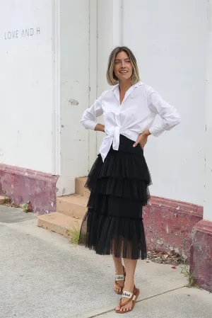 Tulle Skirt | Black