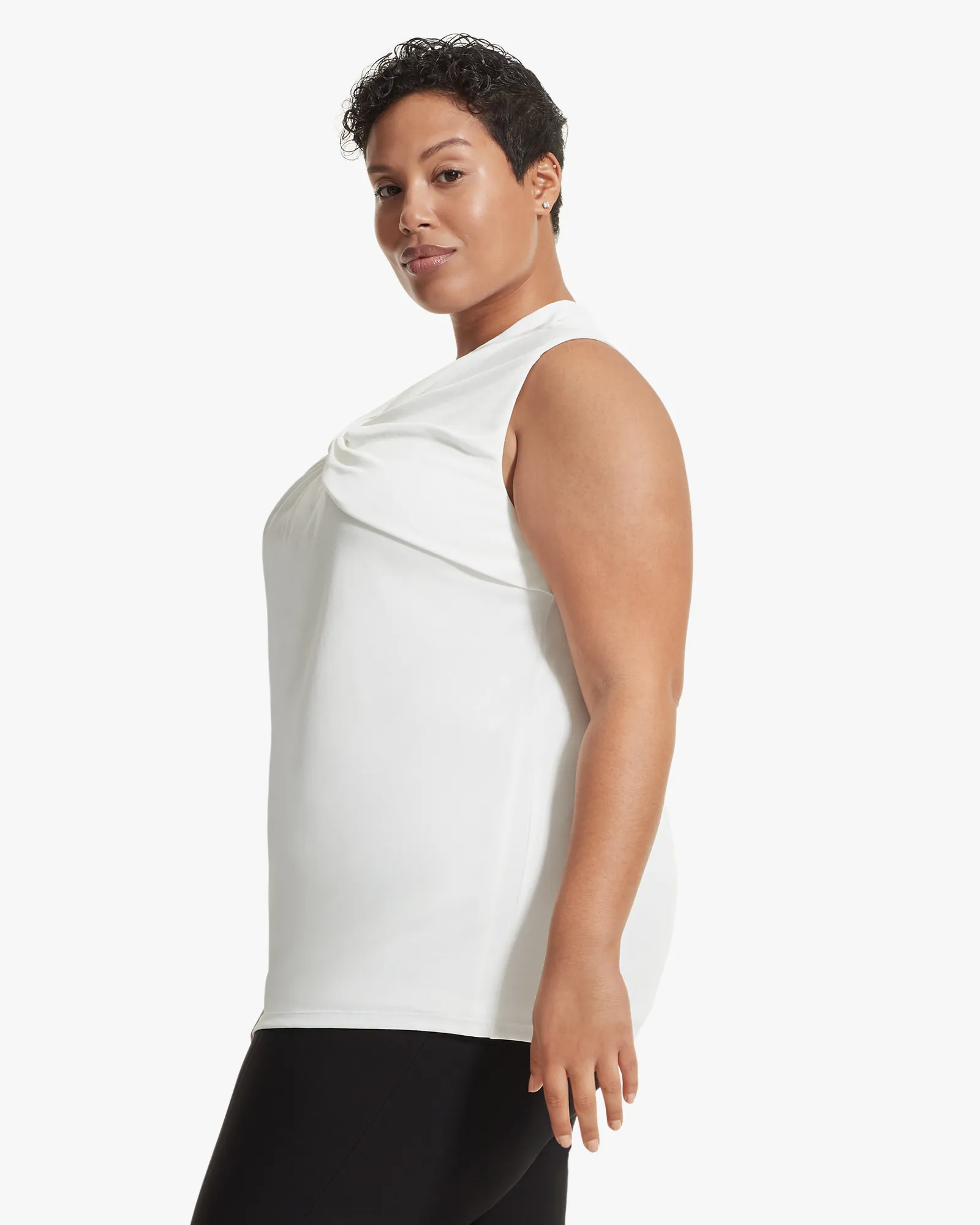 Walters Sleeveless Top | Ivory