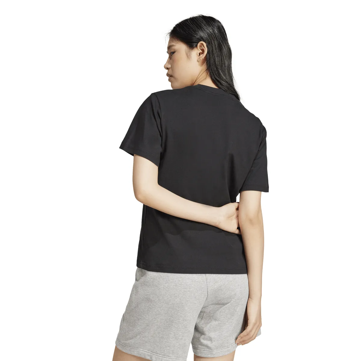 Women's Adidas Essentials Small Logo Cotton T-Shirt