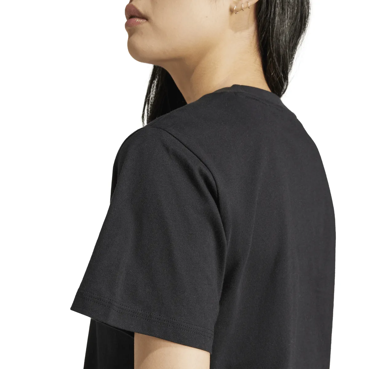 Women's Adidas Essentials Small Logo Cotton T-Shirt