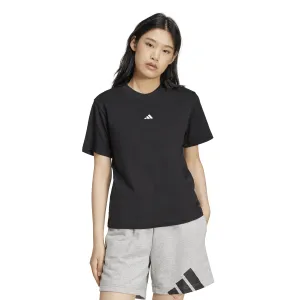 Women's Adidas Essentials Small Logo Cotton T-Shirt