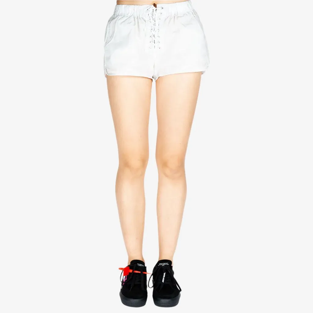Womens Nylon Dolphin Shorts